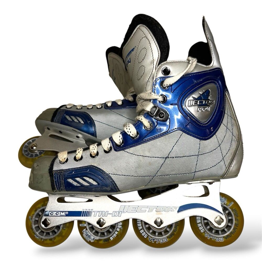 CCM Vector PF4 Inline Roller Hockey Skates Men's Size Skate 10 / Shoe 11-11.5